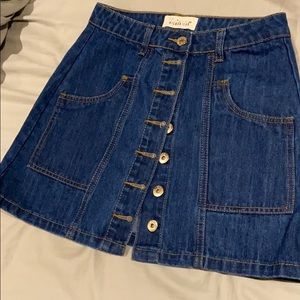 Jean skirt